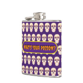 Was ist dein Gift Vinyl-Wrapped Flask? Flachmann (Links)