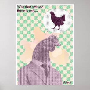Was ist dein Huhn? Poster