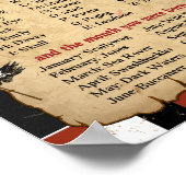 Was ist dein Piratenname Party-Poster? Poster (Ecke)