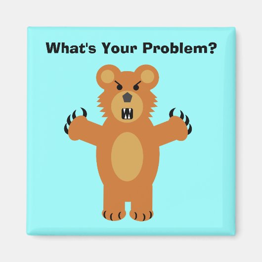 Was ist dein Problem? Magnet (Vorne)