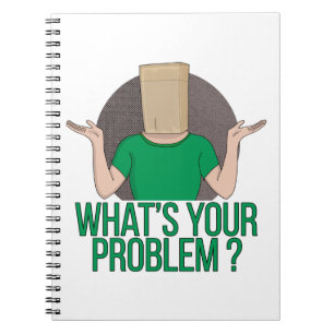 Was ist dein Problem? Notizblock