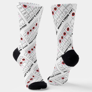 Was ist dein Typ? Blutkörperchen Socken