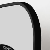 Was ist dein Zeichen? (gelassen Leute wissen es) Pickleball Schläger (Linke Seite)