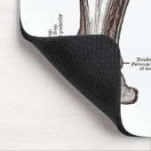 Was ist deine Achillesferse? (Heel Anatomy) Mousepad (Ecke)