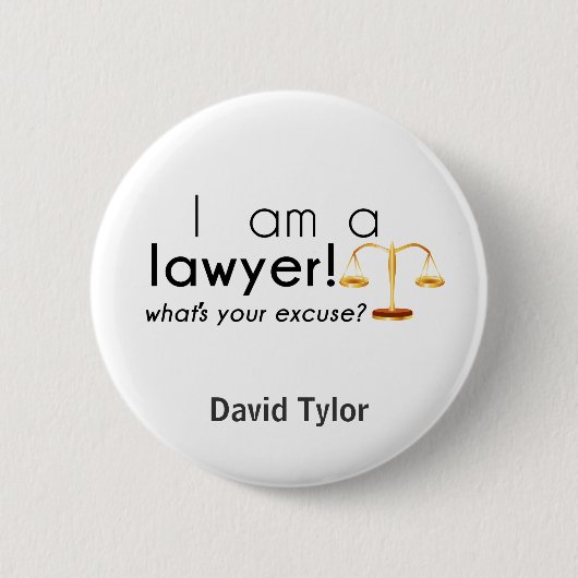 Was ist deine Ausrede? Button (Vorderseite)