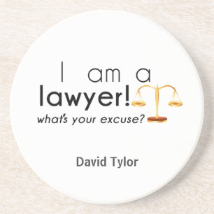 Was ist deine Ausrede? Getränkeuntersetzer