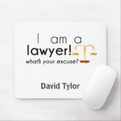 Was ist deine Ausrede? Mousepad (Mit Mouse)