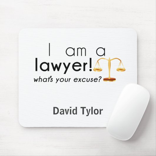 Was ist deine Ausrede? Mousepad (Mit Mouse)