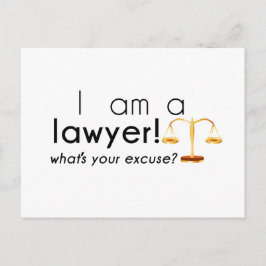 Was ist deine Ausrede? Postkarte