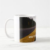 Was ist deine Reise? Kaffeetasse (Links)