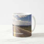 Was ist deine Reise? Kaffeetasse (VorderseiteRechts)