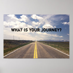 Was ist deine Reise? Poster