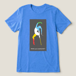 Was ist deine Superkraft? Monat des Stolzes für Me Tri-Blend Shirt