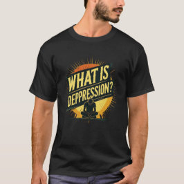 Was ist Depression? - Denkanreiz für die psychisch T-Shirt