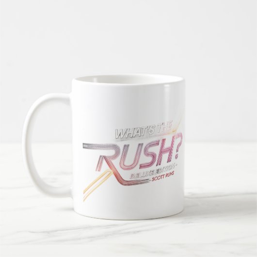 Was ist der Ansturm? Deluxe Edition Cover Art Kaffeetasse (Links)