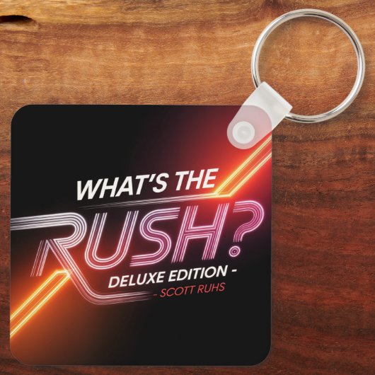 Was ist der Ansturm? Deluxe Edition Cover Art Schlüsselanhänger (Rückseite)