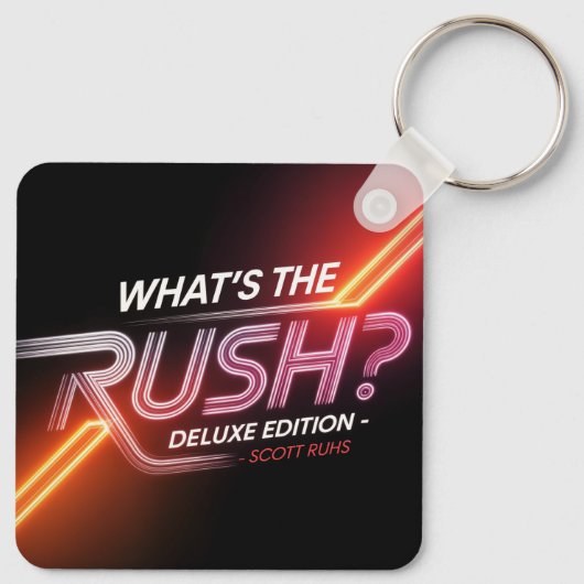 Was ist der Ansturm? Deluxe Edition Cover Art Schlüsselanhänger (Rückseite)