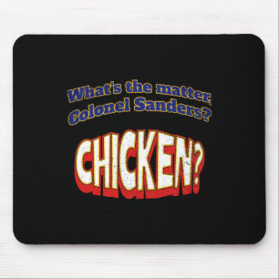 Was ist der Aufkleber für Oberst. Sanders? Mousepad