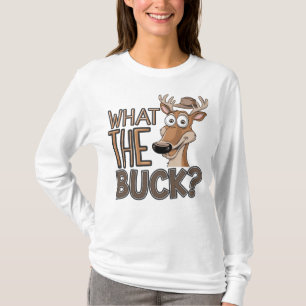 Was ist der Buck? - Funny Cartoon Deer T-Shirt