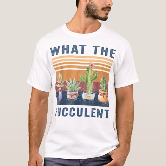 Was ist der Cactus succulents Pl T-Shirt (Vorderseite)