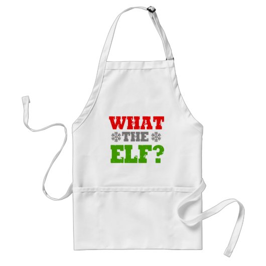 WAS IST DER ELF -.png Schürze (Vorne)