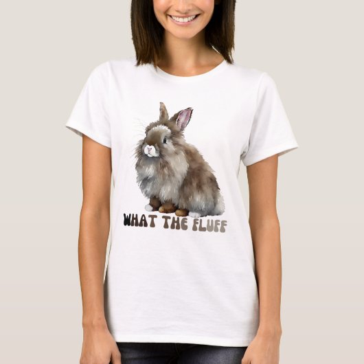 Was ist der Fluff Lionhead Rabbit T - Shirt? T-Shirt (Vorderseite)