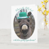 "Was ist der große Deal?" Karte (Gelbe Blume)