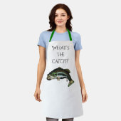 "Was ist der Haken?" Schürze (Getragen)
