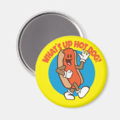 Was ist der heiße Hund? - Das Magnet (Vorderseite/Rückseite)