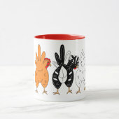 Was ist der Hühnerfisch? | Funny Spaß Tasse (Zentrum)