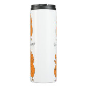 Was ist der Hühnerfisch? | Funny Spaß Thermosbecher (Rückseite)