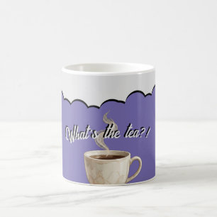 Was ist der Klatsch?! Witziger Trinkbecher für Kla Kaffeetasse
