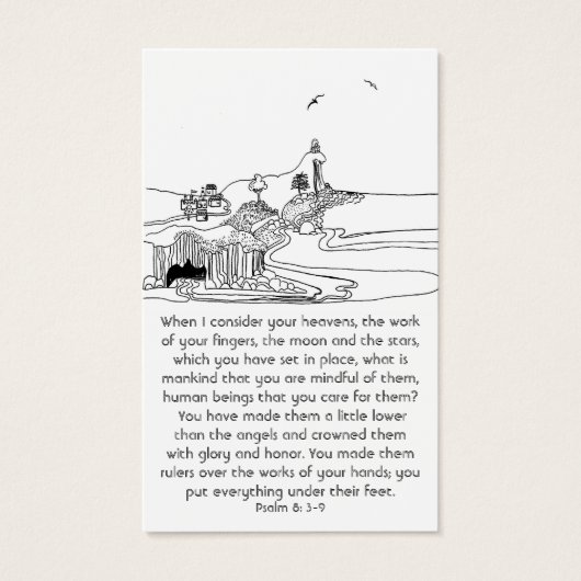 Was ist der Mensch, den du achtest? (Vorderseite)