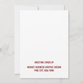 WAS IST DER MOTHA CLUCKER? DANKESKARTE (Rückseite)