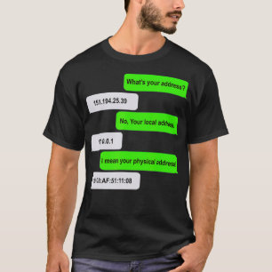 Was ist der Nerd für den adressenfreundlichen Net T-Shirt