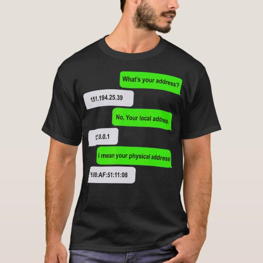 Was ist der Nerd für den adressenfreundlichen Netz T-Shirt (Vorderseite)