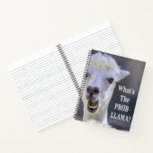 Was ist der Prob- Llama? Niedlich Funny LLAMA Notizblock (Innenseite)