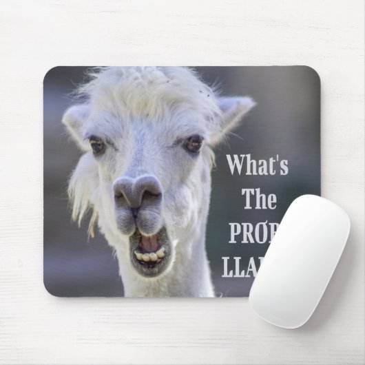 Was ist der Prob-Llama? Niedliche LLAMA Mousepad (Mit Mouse)