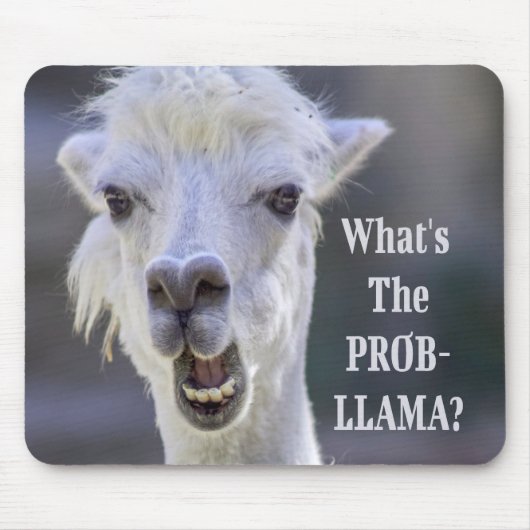 Was ist der Prob-Llama? Niedliche LLAMA Mousepad (Vorne)