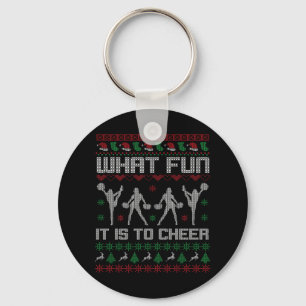 Was ist der Spaß, Cheerleader Christmas GIft zu ju Schlüsselanhänger