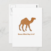 WAS IST DER TAG? POSTKARTE (Vorne/Hinten)