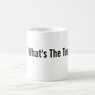 Was ist der Tee? Tasse