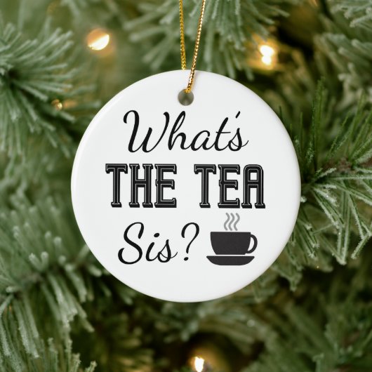 Was ist der Teesalon? Keramik Keramik Ornament (Baum)