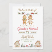 Was ist die Aufdeckung von Gender? Einladung (Vorderseite)