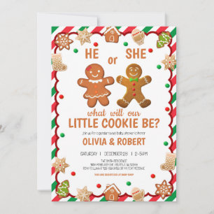 Was ist die Aufdeckung von Gender? Feiertagskarte