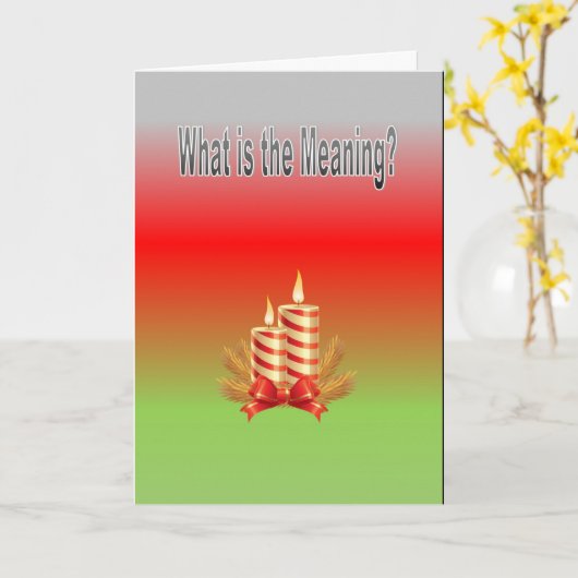 Was ist die Bedeutung? Karte (Gelbe Blume)