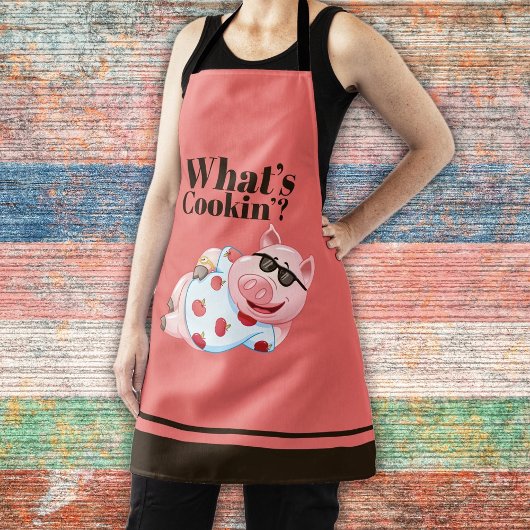 Was ist die Coole Schweinegrippe-Schürze des Cooki Schürze
