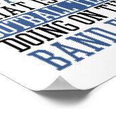 Was ist die Fußballmannschaft-Feldtrommel Poster (Ecke)