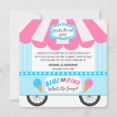 Was ist die Genderoffenbarung für Schotteneis? Dankeskarte (Vorderseite)