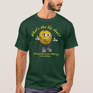 Was ist die große Sache? Gold, das witzige Shirts